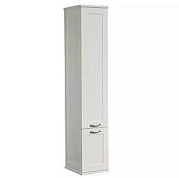 Шкаф-колонна Акватон Леон 30 дуб белый для ванной в интернет-магазине сантехники Sanbest