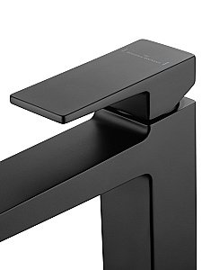Смеситель для раковины WONZON & WOGHAND CUBE 2.0 WW-88018068-MB черный матовый купить в интернет-магазине сантехники Sanbest