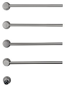 Полотенцесушитель электрический встраиваемый WONZON & WOGHAND HAMBURG, Брашированный никель (WW-AL314-BR) купить в интернет-магазине сантехники Sanbest