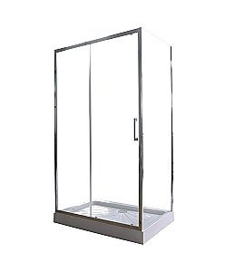 Душевой уголок CeruttiSpa Gloria  120x80 Gloria 120 стекло прозрачное/профиль хром купить в интернет-магазине Sanbest