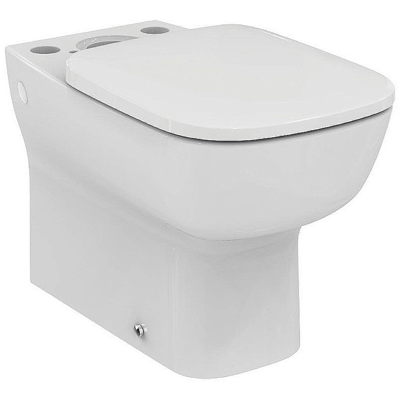 Унитаз напольный Ideal Standard Esedra T282001 с бачком T282801 белый купить в интернет-магазине Sanbest