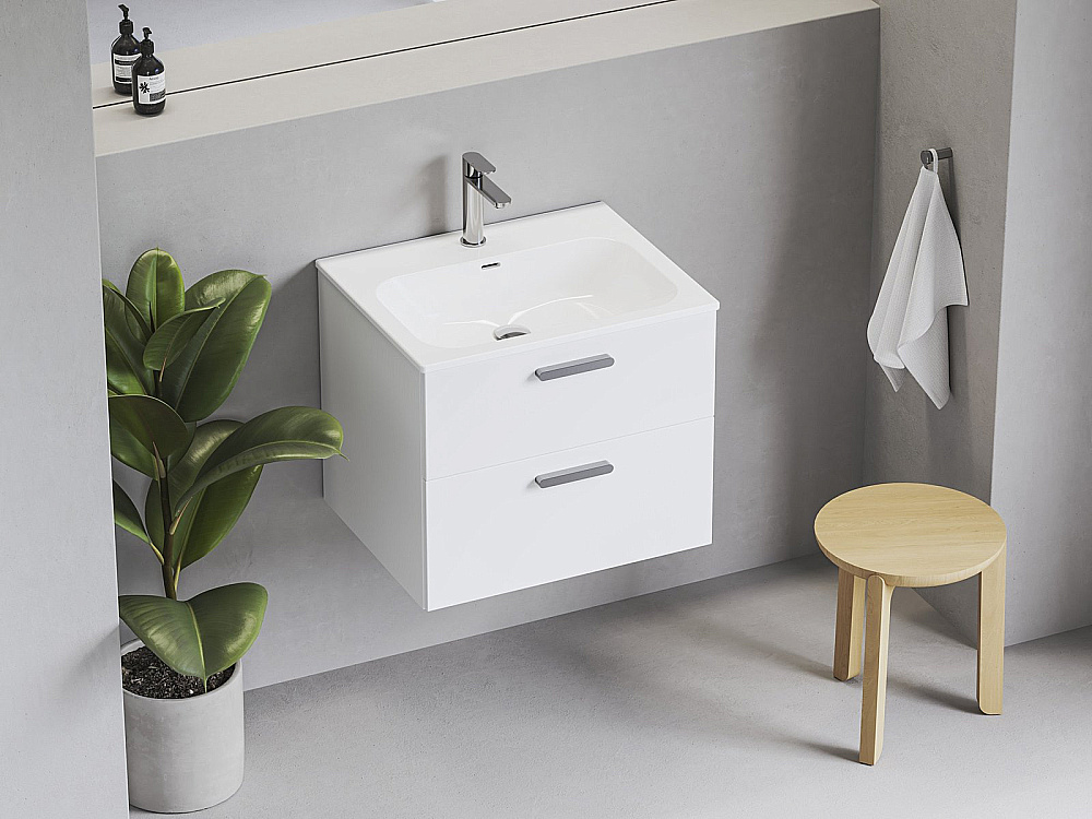 Раковина Ravak CHROME SLIM 70 XJX01170002 белый купить в интернет-магазине Sanbest