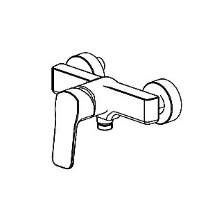 Смеситель для душа PAINI Viva Style P4YO511 черный купить в интернет-магазине сантехники Sanbest