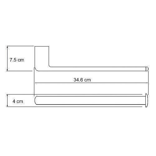 Полотенцедержатель WasserKRAFT Berkel К-6851 купить в интернет-магазине сантехники Sanbest