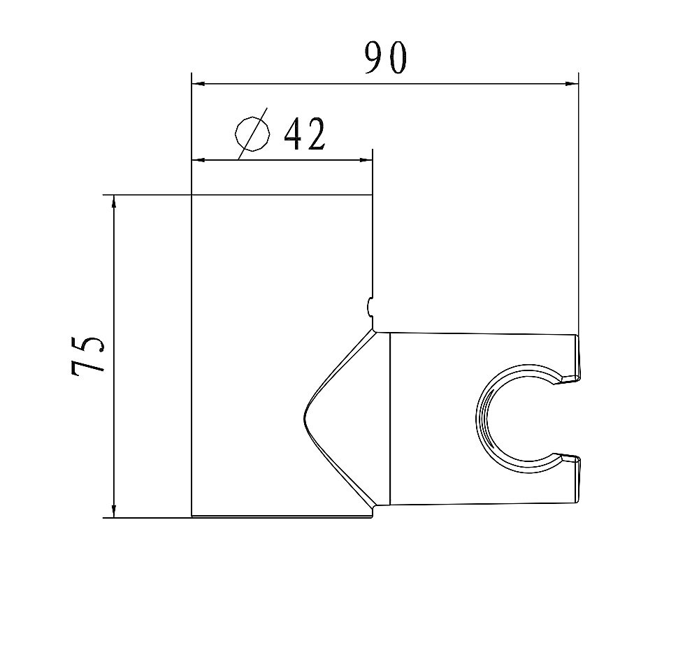 Настенный держатель WONZON & WOGHAND, Хром (WW-994224-CR) купить в интернет-магазине сантехники Sanbest