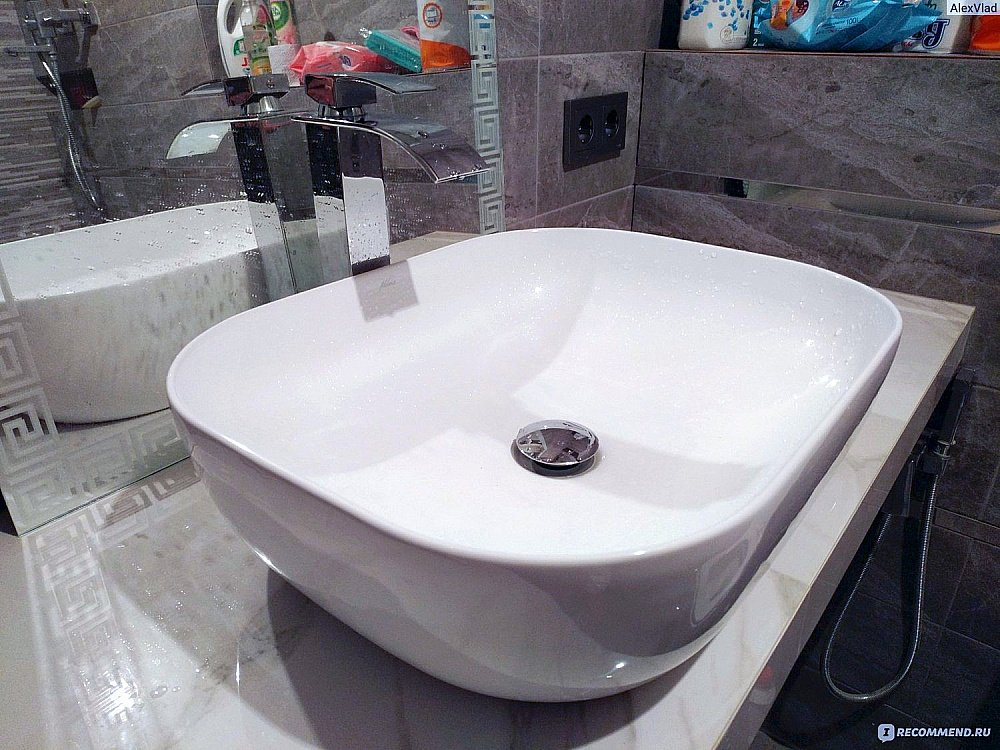 Раковина Melana 78104 78104-805 белая купить в интернет-магазине Sanbest