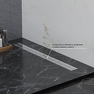 Душевой лоток PAINI Line CH750L 75 хром купить в интернет-магазине Sanbest