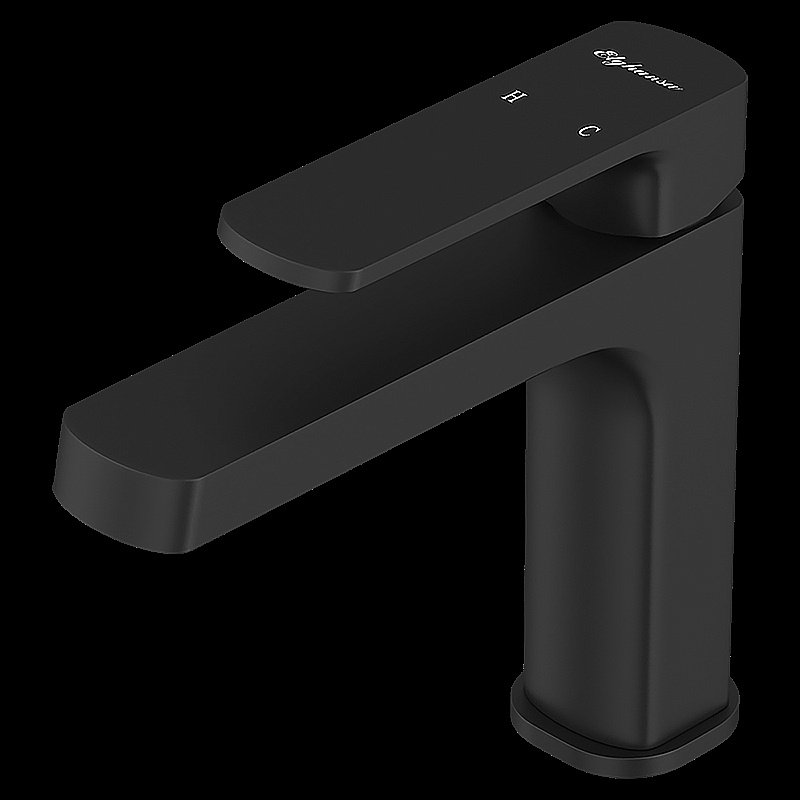 Смеситель для раковины Elghansa Heffen 1652520-Black черный купить в интернет-магазине сантехники Sanbest