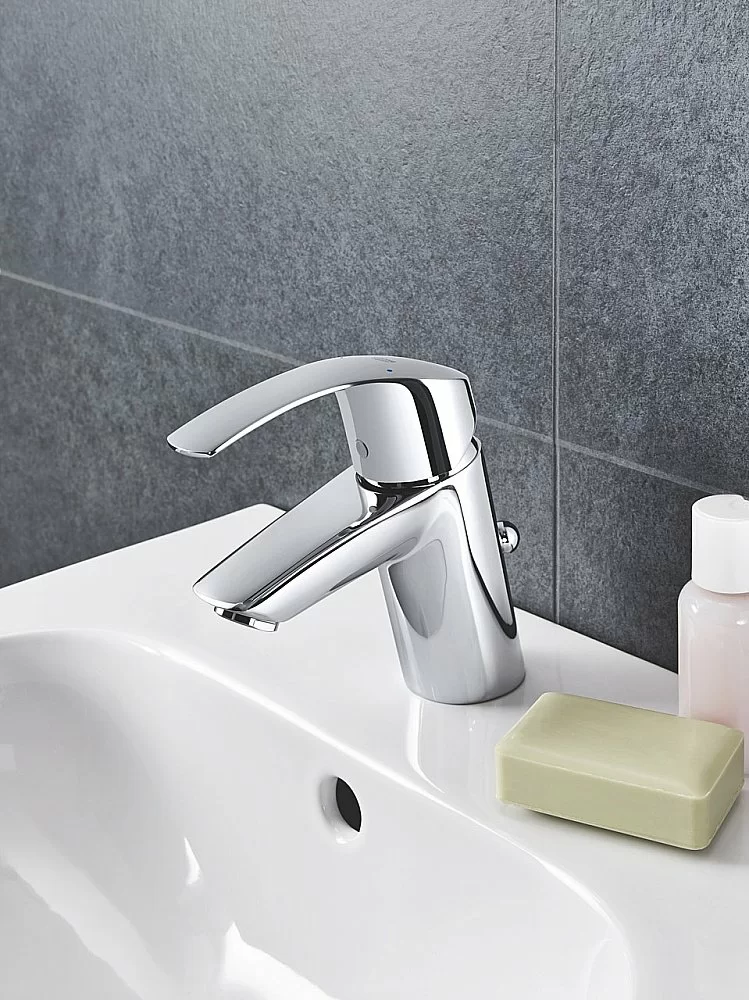 Раковина на полупьедестале Grohe Euro Ceramic альпин-белая купить в интернет-магазине Sanbest