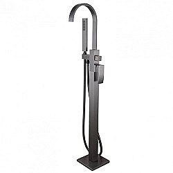 Смеситель для ванны Abber Wasserfall AF8615NG никель купить в интернет-магазине сантехники Sanbest