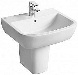 Раковина на полупьедестале Ideal Standard Tempo 55 T056501 белая купить в интернет-магазине Sanbest
