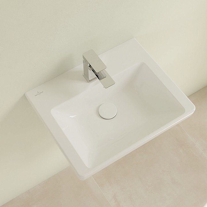 Раковина подвесная Villeroy&Boch Subway 3.0 50 43705001 альпийский белый купить в интернет-магазине Sanbest