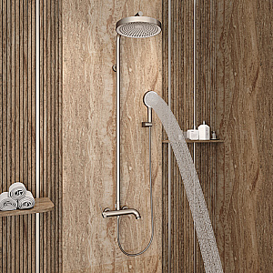 Душевая система Elghansa RADIANT XQ 2347281-2R-Gun оружейная сталь матовая купить в интернет-магазине сантехники Sanbest