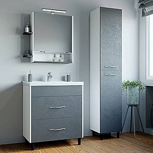 Зеркальный шкаф Mixline Сура 539803 70 купить в интернет-магазине сантехники Sanbest