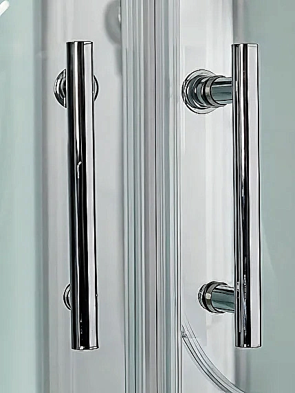 Душевая кабина WeltWasser WW500 LAINE XL 1202 профиль матовый хром/стекло прозрачное купить в интернет-магазине Sanbest