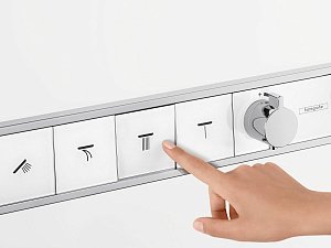 Термостат для душа Hansgrohe RainSelect 15357600 купить в интернет-магазине сантехники Sanbest