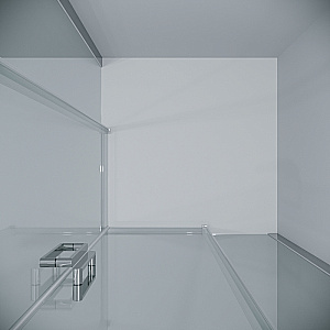 Душевой уголок Grossman Classic 90х90 300.K33.04.9090.10.00 стекло прозрачное/профиль хром купить в интернет-магазине Sanbest