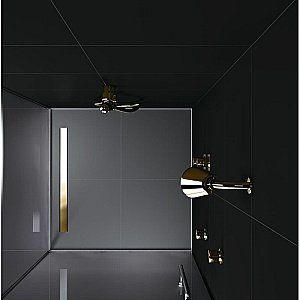 Душевой лоток BERGES B1 Keramik 094117 бронза купить в интернет-магазине Sanbest