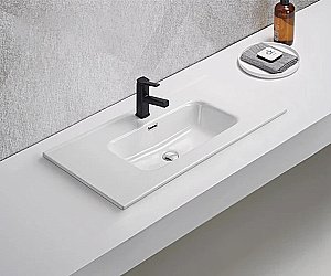 Раковина Gid Integrado 91 9090s 71158 белая купить в интернет-магазине Sanbest