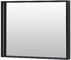 Зеркало De Aqua Алюминиум 261704 100 черный в ванную от интернет-магазине сантехники Sanbest