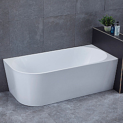 Ванна акриловая Vincea VBT-402-1600R 160x75 белый, правая купить в интернет-магазине сантехники Sanbest
