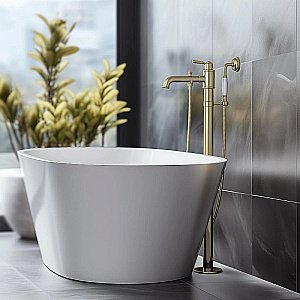 Смеситель для ванны Aquatek Классик AQ1545PG полированное золото купить в интернет-магазине сантехники Sanbest