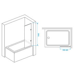 Душевая система RGW Shower Panels SP-6143-01 50140801-01 хром купить в интернет-магазине сантехники Sanbest
