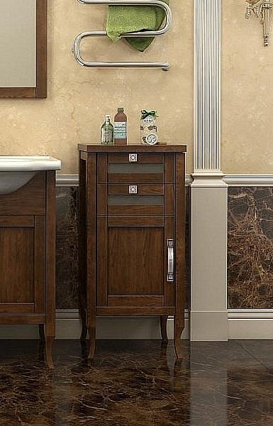 Комод Опадирис Мираж 44 светлый орех для ванной в интернет-магазине сантехники Sanbest