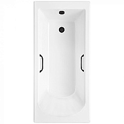 Ванна Delice Scandi DLR330026RB-G 170х75 белая/ручки черные купить в интернет-магазине Sanbest