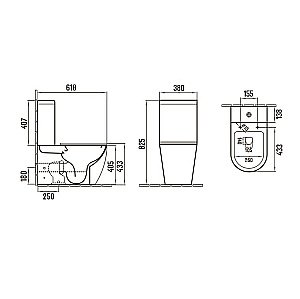 Унитаз напольный CeramaLux 2166XMLG зеленый матовый, безободковый, с бачком, с крышкой микролифт купить в интернет-магазине Sanbest