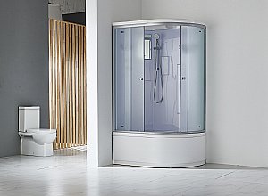 Душевая кабина Timo Standart T-5520 85x120 стекло матовое/профиль хром купить в интернет-магазине Sanbest