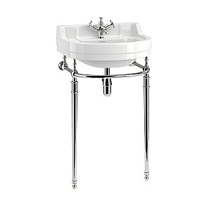 Консоль с раковиной Burlington Edwardian B6 1TH 96 для ванной в интернет-магазине сантехники Sanbest