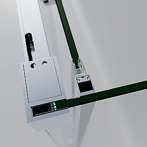 Душевой уголок Vincea Soft 2 120х80 VSR-3SO28012CL стекло прозрачное/профиль хром купить в интернет-магазине Sanbest