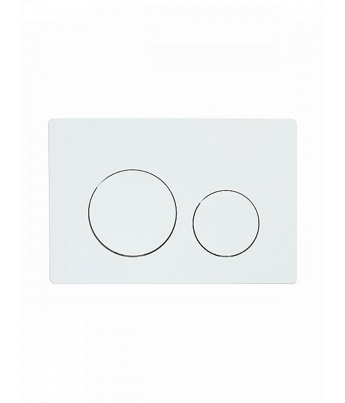 Кнопка для инсталляции Agger APB0188 белая глянцевая купить в интернет-магазине сантехники Sanbest