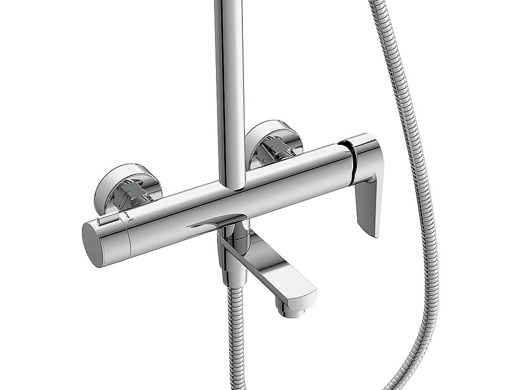 Душевая система Cersanit Moduo 64314 хром купить в интернет-магазине сантехники Sanbest