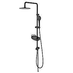 Душевая система Lemark Bronx LM3788BL черная купить в интернет-магазине сантехники Sanbest