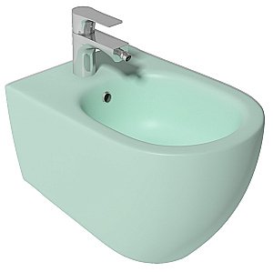 Биде подвесное ISVEA Infinity 10NF41001SV-2T мятно-зеленый матовый купить в интернет-магазине Sanbest