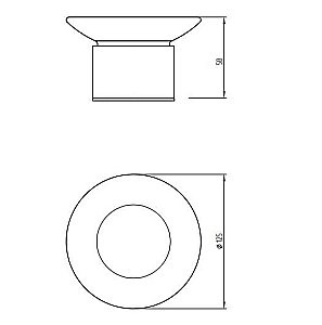 Мыльница Migliore Fortis 31760 матовое стекло/черный купить в интернет-магазине сантехники Sanbest