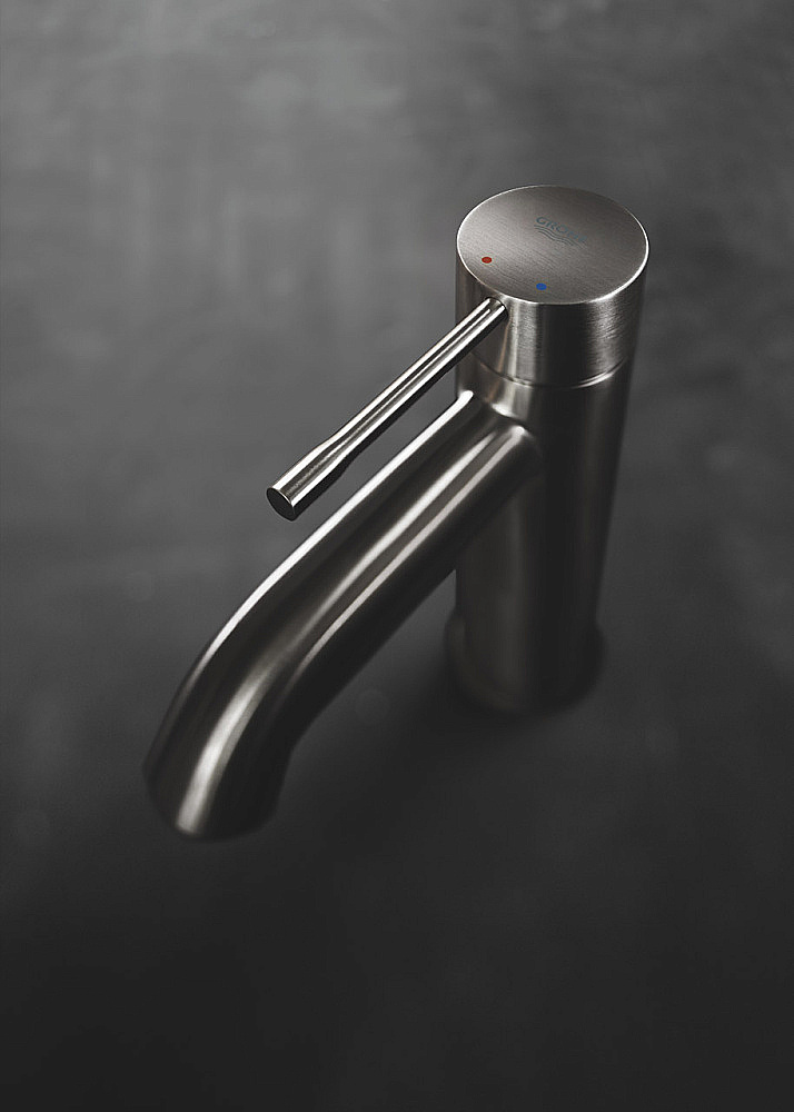 Смеситель для раковины Grohe Essence 23589AL1 темный графит матовый купить в интернет-магазине сантехники Sanbest