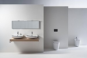 Унитаз приставной Simas Vignoni VI01 56х36,5 безободковый, белый купить в интернет-магазине Sanbest