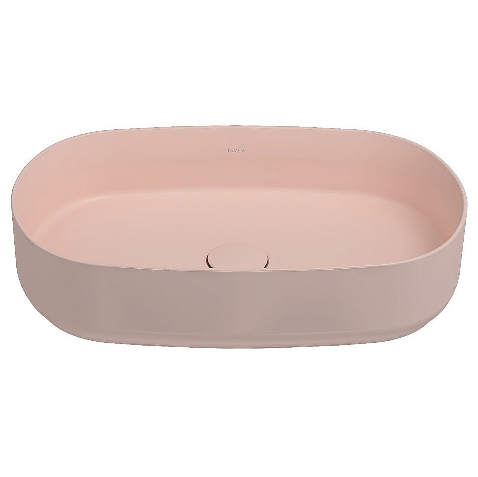 Раковина ISVEA Infinity 55 10NF65055SV-2S лососевый матовый купить в интернет-магазине Sanbest