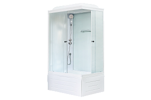 Душевая кабина Royal Bath RB8120BP5-WC 120x80 профиль белый/стекло матовое купить в интернет-магазине Sanbest