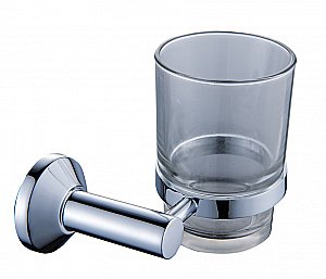 Стакан для зубных щеток CeramaLux Fleur 78302 хром купить в интернет-магазине сантехники Sanbest