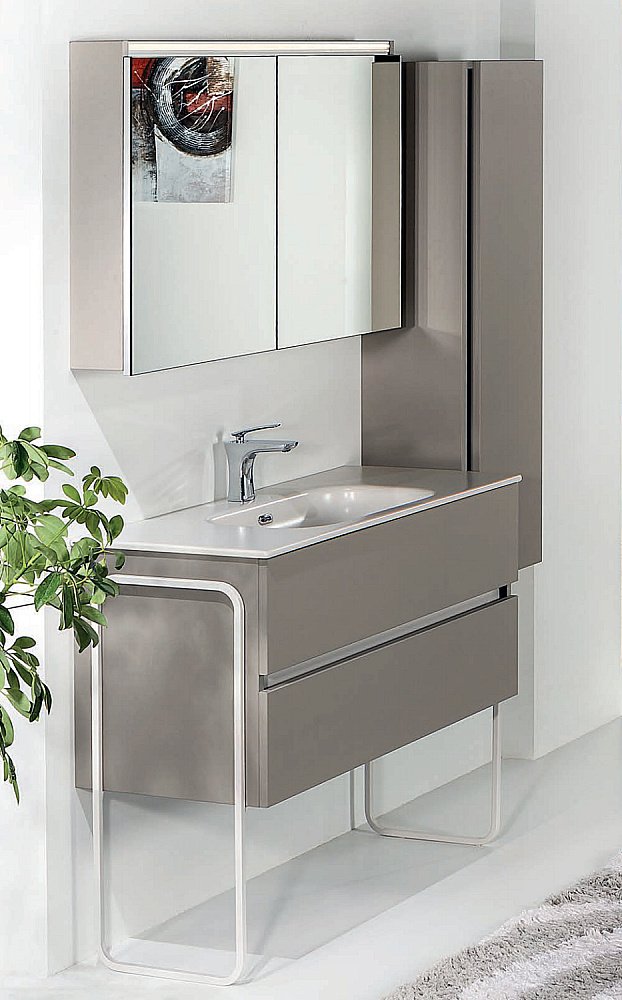 Пенал Armadi Art Vallessi кашемир матовый для ванной в интернет-магазине сантехники Sanbest