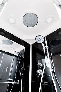 Душевая кабина Deto Серия B B09S BLACK 90x90 купить в интернет-магазине Sanbest