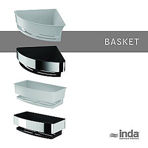 Корзинка-полочка Inda Basket AV251AAL08 купить в интернет-магазине сантехники Sanbest