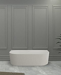 Ванна из искусственного камня ABBER Stein AS9630 170х75 белая матовая купить в интернет-магазине Sanbest