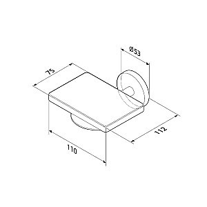 Мыльница AM.PM X-Joy A85A34222 черный матовый купить в интернет-магазине сантехники Sanbest