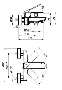 Инсталляция для унитаза Azario AZ-8010-1000 купить в интернет-магазине сантехники Sanbest