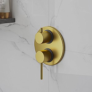 Смеситель для ванны PAINI Cox 78PJSET26911BATH матовое золото купить в интернет-магазине сантехники Sanbest